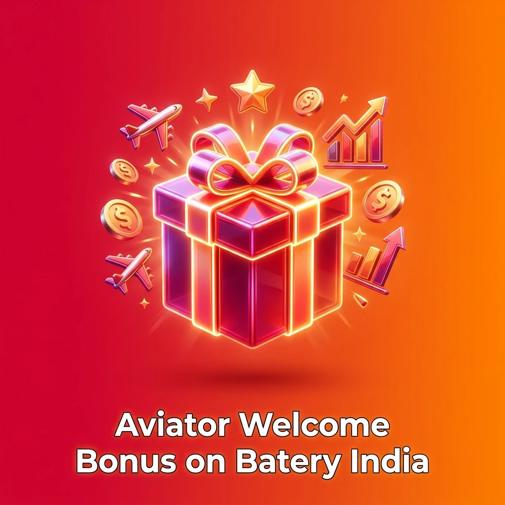 Batery Aviator Welcome Bonus 100% match up to INR 30,000 for new players with minimum INR 500 deposit