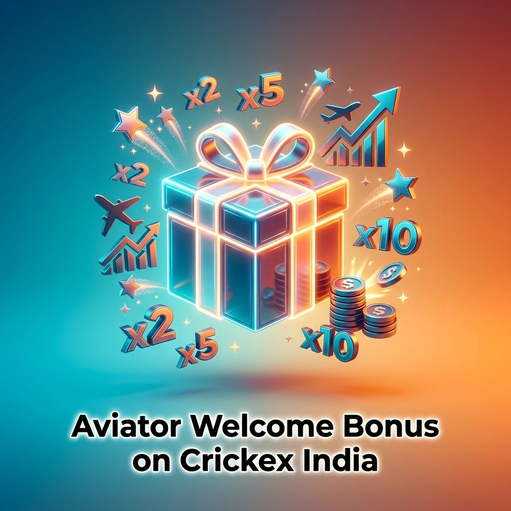 Crickex India Aviator welcome bonus up to 100% for new players with INR 500 minimum deposit