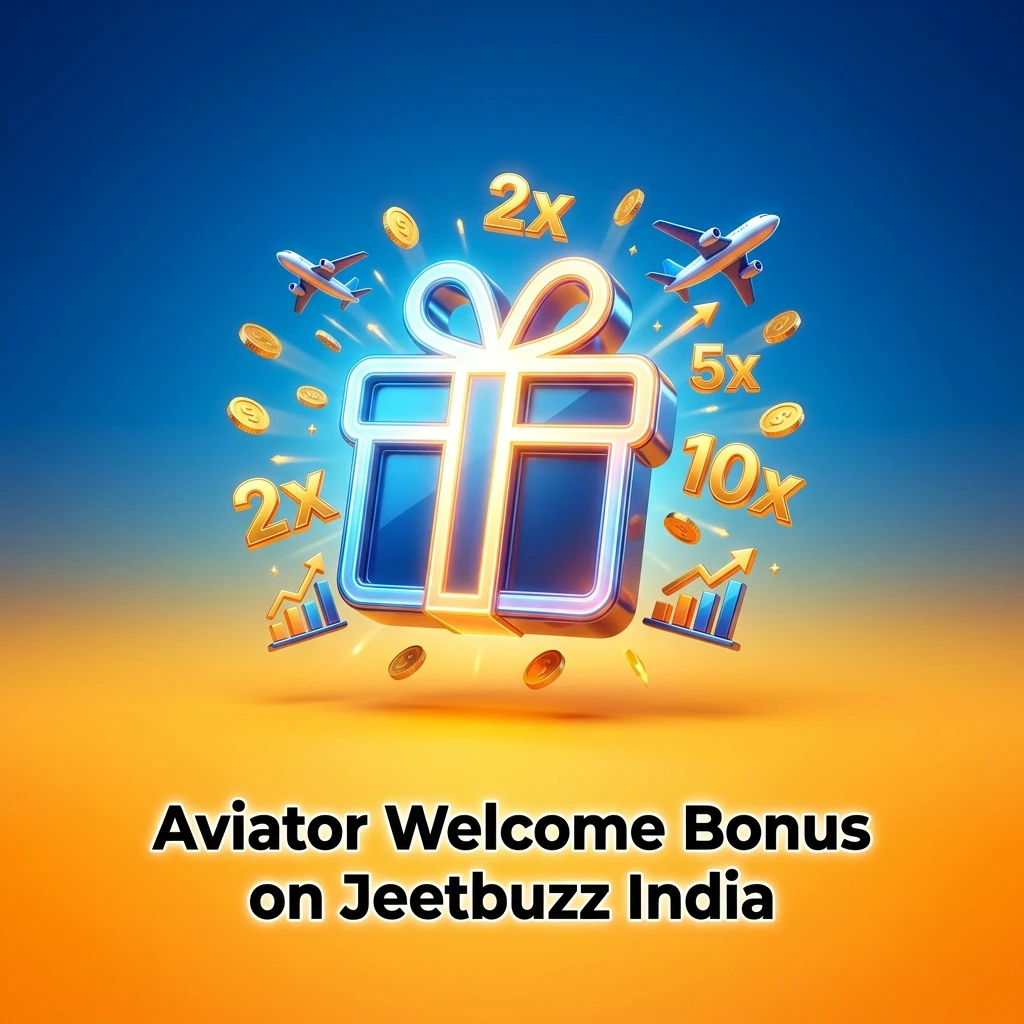 Jeetbuzz India Aviator welcome bonus up to 100% for new players with INR 500 minimum deposit and 10x wagering