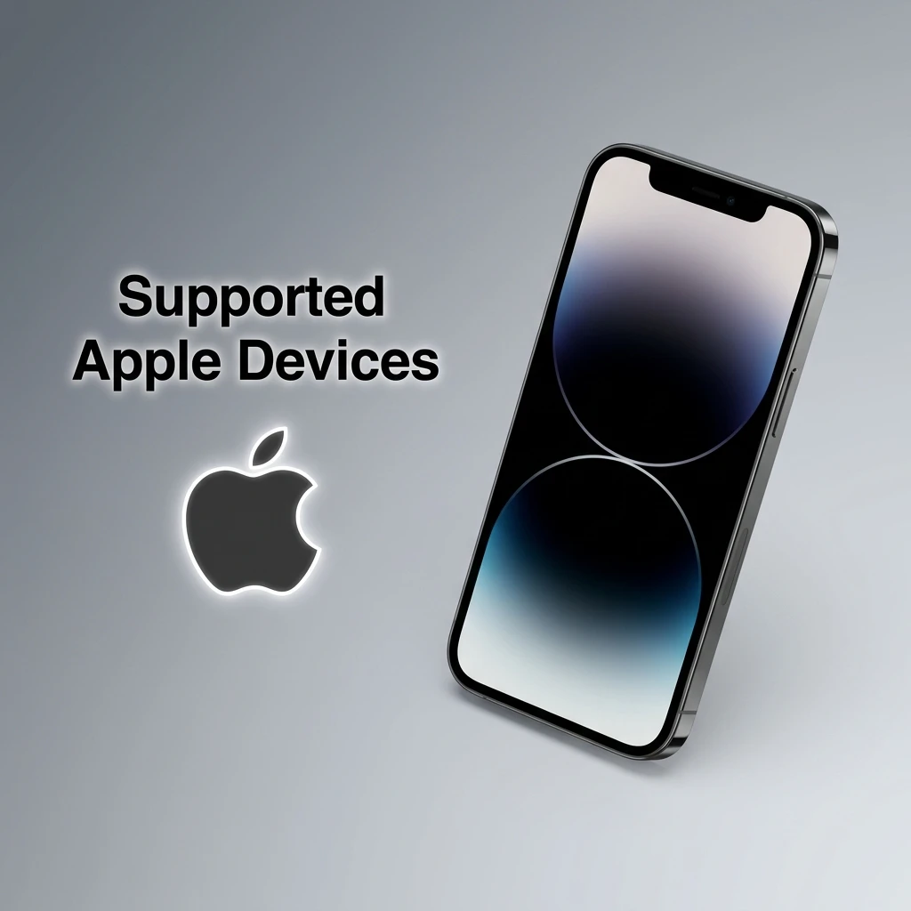 Supported Apple devices for Baji Live PWA app including iPhone SE, iPhone 11 to 15, and iPad models running iOS 12 or later